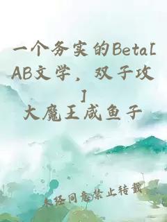 一个务实的Beta[AB文学，双子攻]